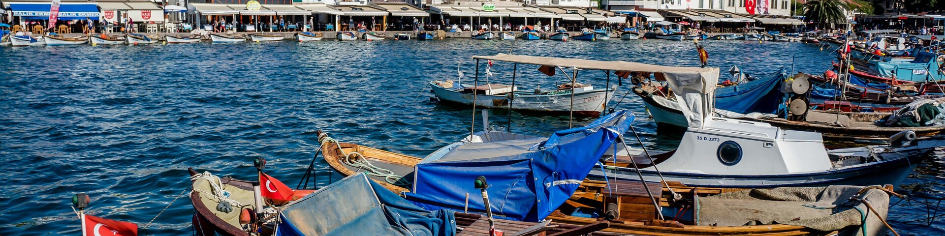 Resort town of Foca izmir - Turkey