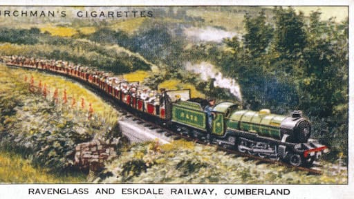 Ravenglass and Eskdale. Date: 1930s