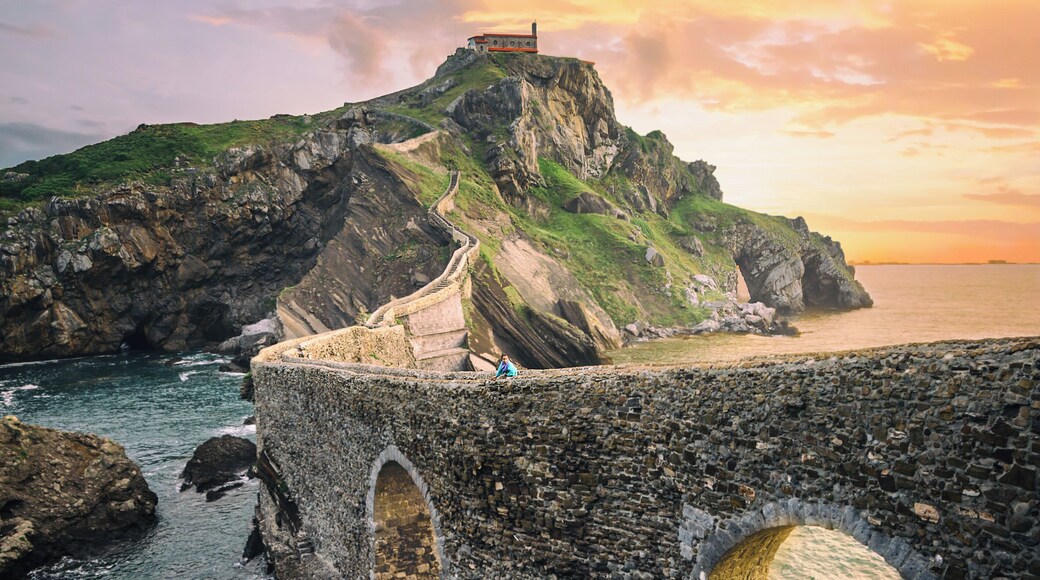 How is this place not more popular?
Gaztelugatxe is a hermitage on the Northern Coast of Spain. You might have seen it as Dragonstone in Game of Thrones! #Spain #Gameofthrones #sunrise #travel