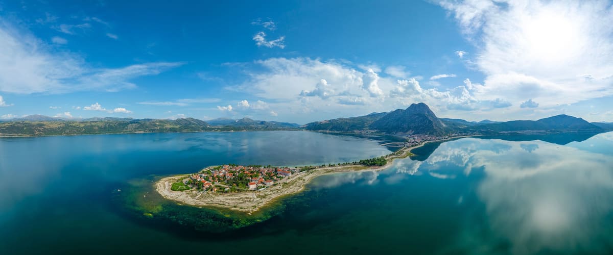 Lake Egirdir of Turkey is situated in the Isparta province. It is also known as the 'seven colored lake' due to its daily and seasonal differentiations in its