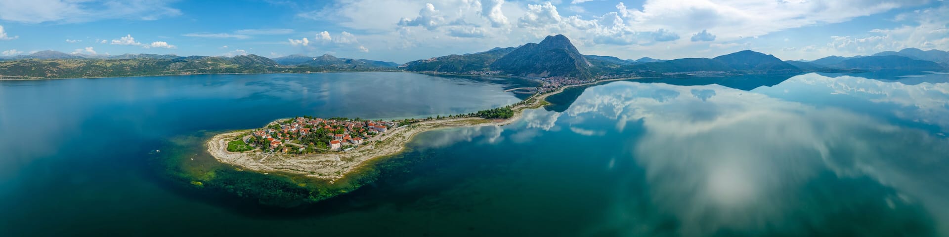 Lake Egirdir of Turkey is situated in the Isparta province. It is also known as the 'seven colored lake' due to its daily and seasonal differentiations in its