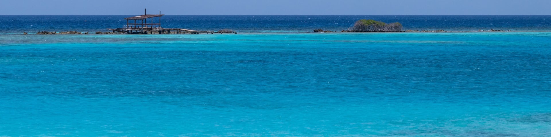 Blue waters Savaneta Lagoon Aruba