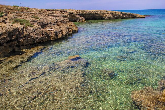 Torre Guaceto is a nature reserve near Brindisi in southern Italy. This part of the world is usually packed with vacationers and beach goers so to find a place empty of tourists and where you can snorkel and dive and see protected wildlife is pretty rare. here the water is clear and beautiful and there are no people around meaning you can actually enjoy the reserve and imagine what this area might have looked like in the past