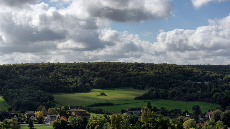 The Chevreuse valley in the Ile de France region