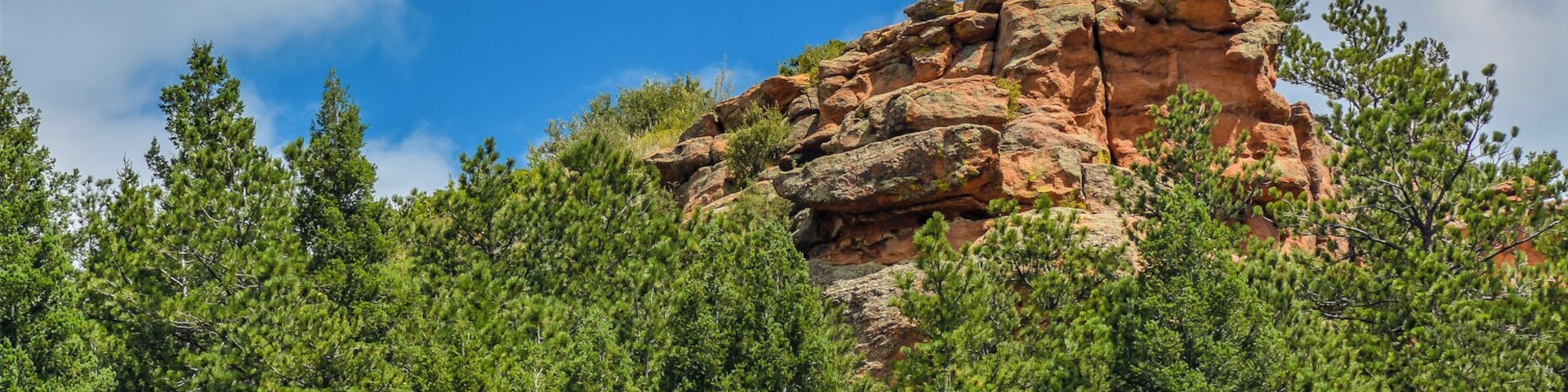 A view of the Mountain at Palmer Lake.