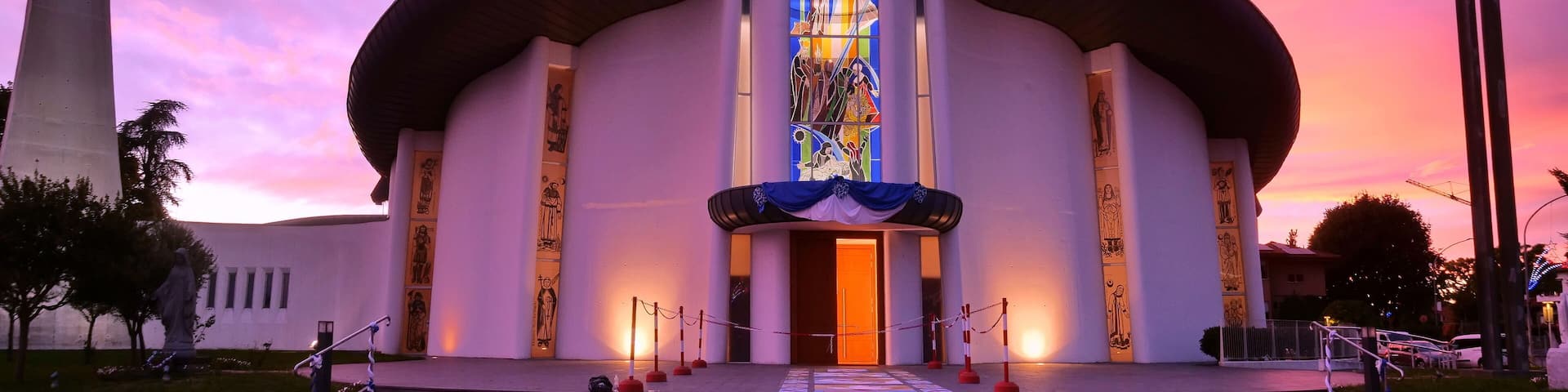 San Lorenzo martir church in Dalmine, Lombardy, Italy