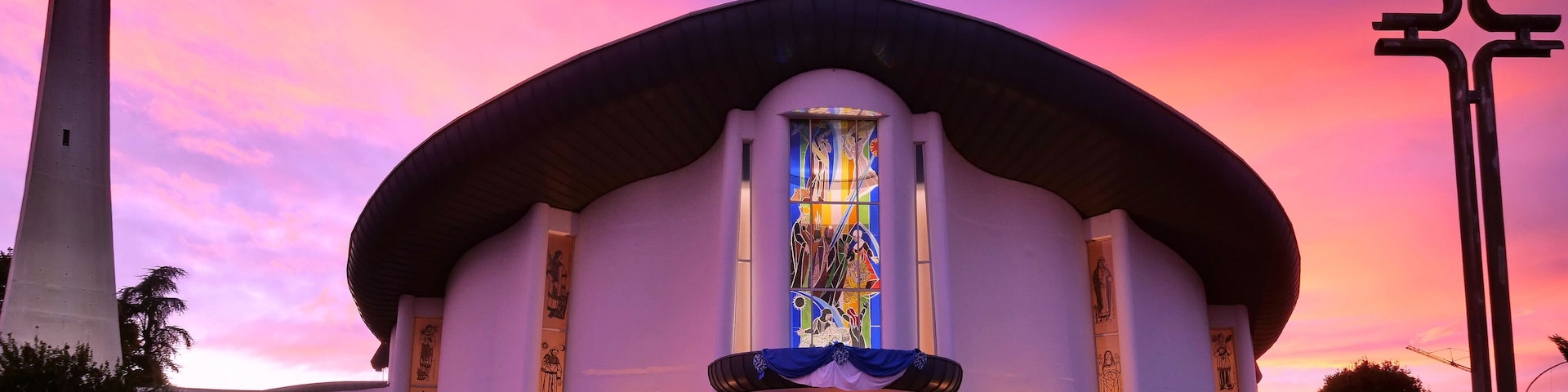 San Lorenzo martir church in Dalmine, Lombardy, Italy