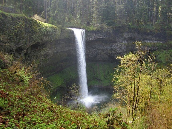 This place is sick!!!!!  For a State Park, this gets 10 stars.  10 mile loop trail with 10 awesome waterfalls.  You actually get to walk behind some of them.