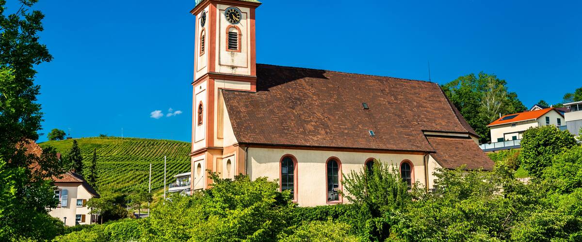 Saint Leodegar Church in Bad Bellingen - Baden-Wuerttemberg, Germany
