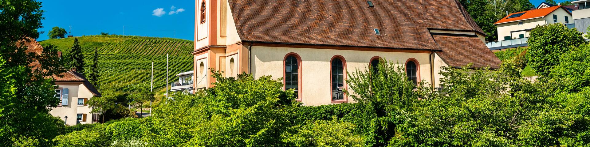 Saint Leodegar Church in Bad Bellingen - Baden-Wuerttemberg, Germany