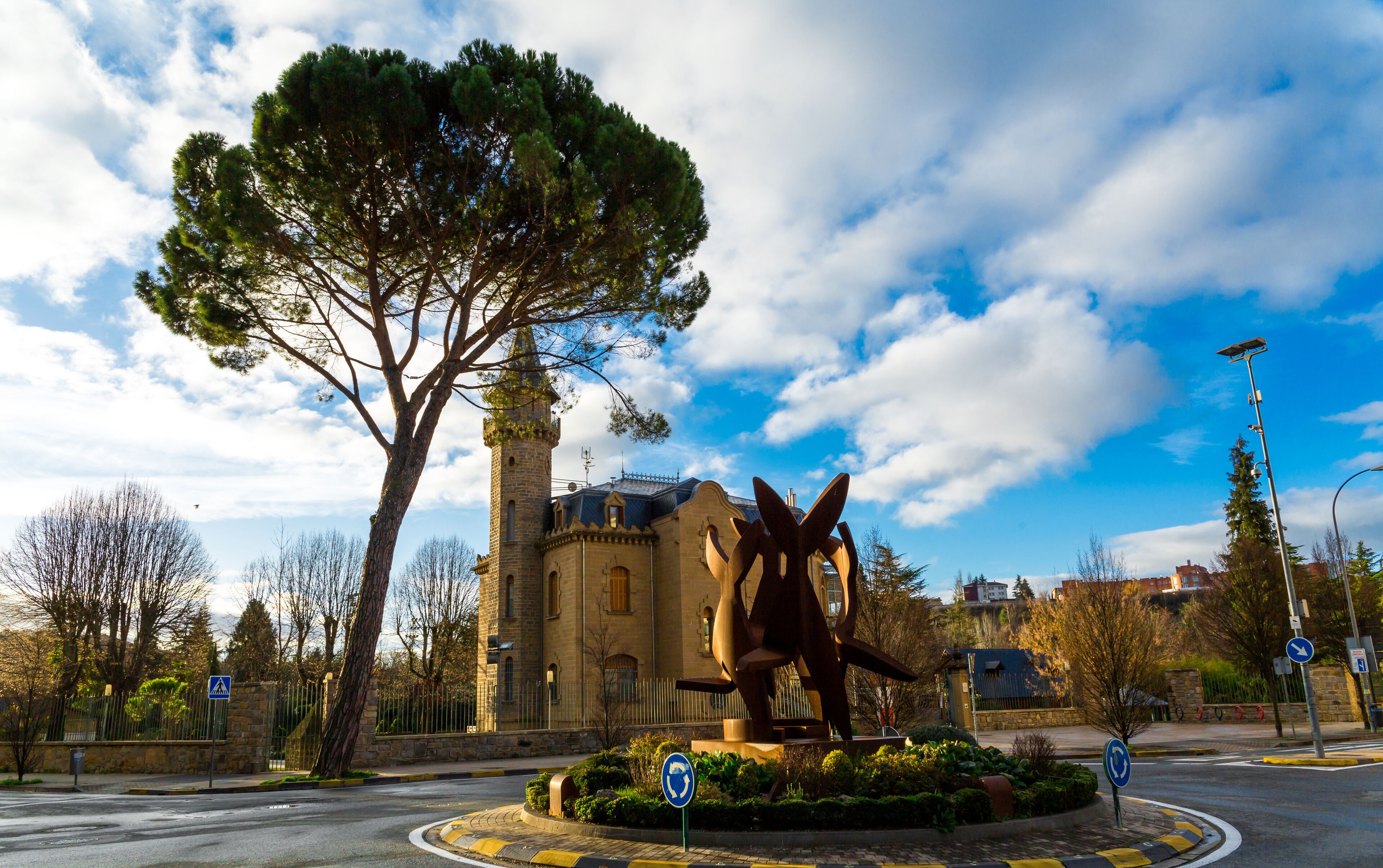 The Municipal Palace of Burlada, Spain