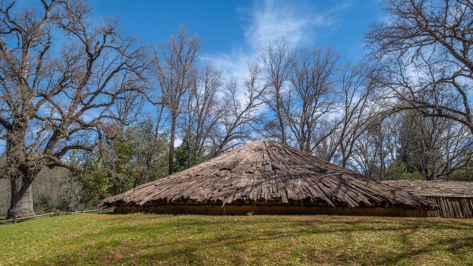 Miwok Roundhouse, Used for Native American Ceremonies