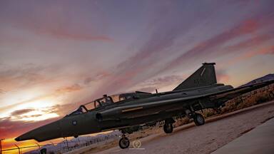 2020 of Jan 18th - Museum Airports and perfect sunset with cloudy. â„