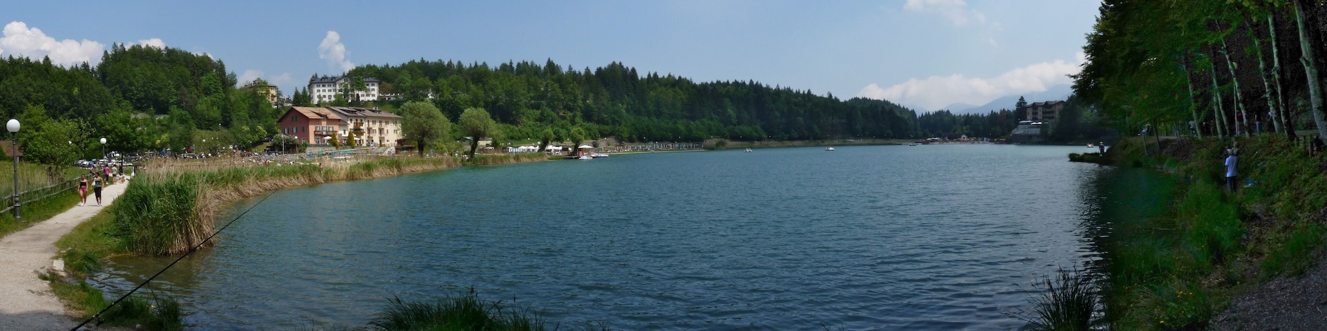 Lavarone (Italy): lake Lavarone