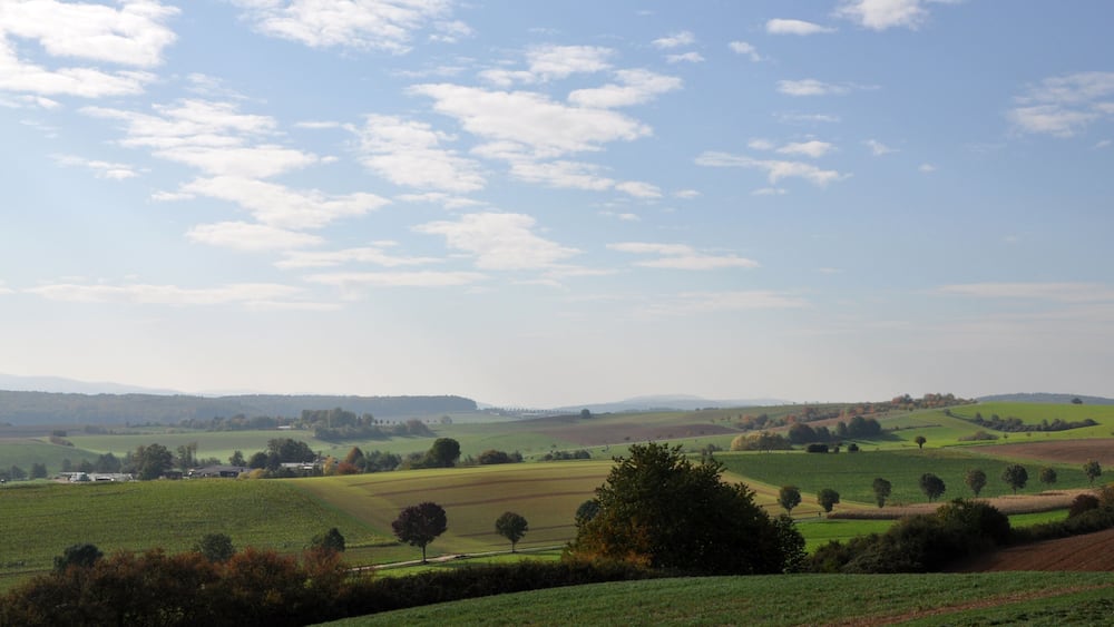 Landschaft im nördlichen Odenwald