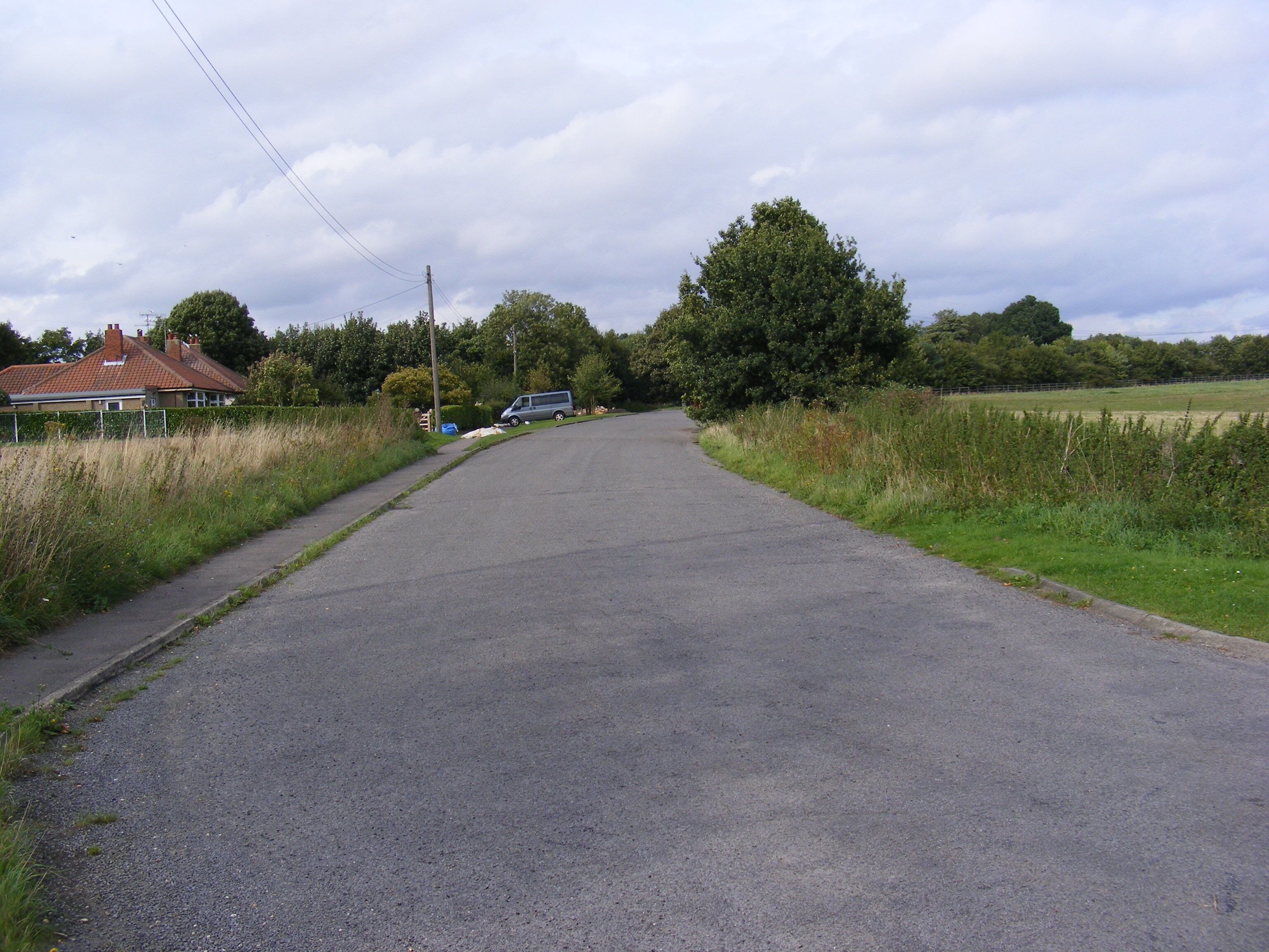 The former A12 near Pettistree Now called Old Main Road