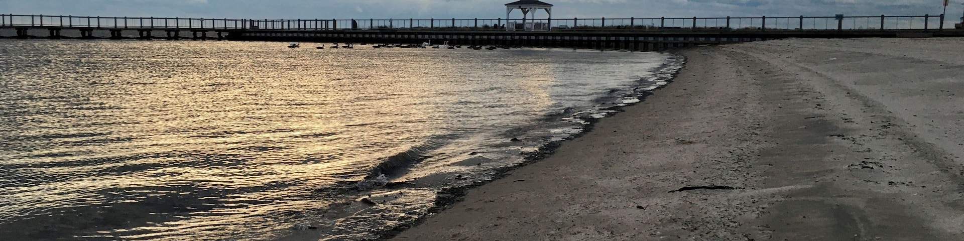 Beautiful. No swimming allowed.