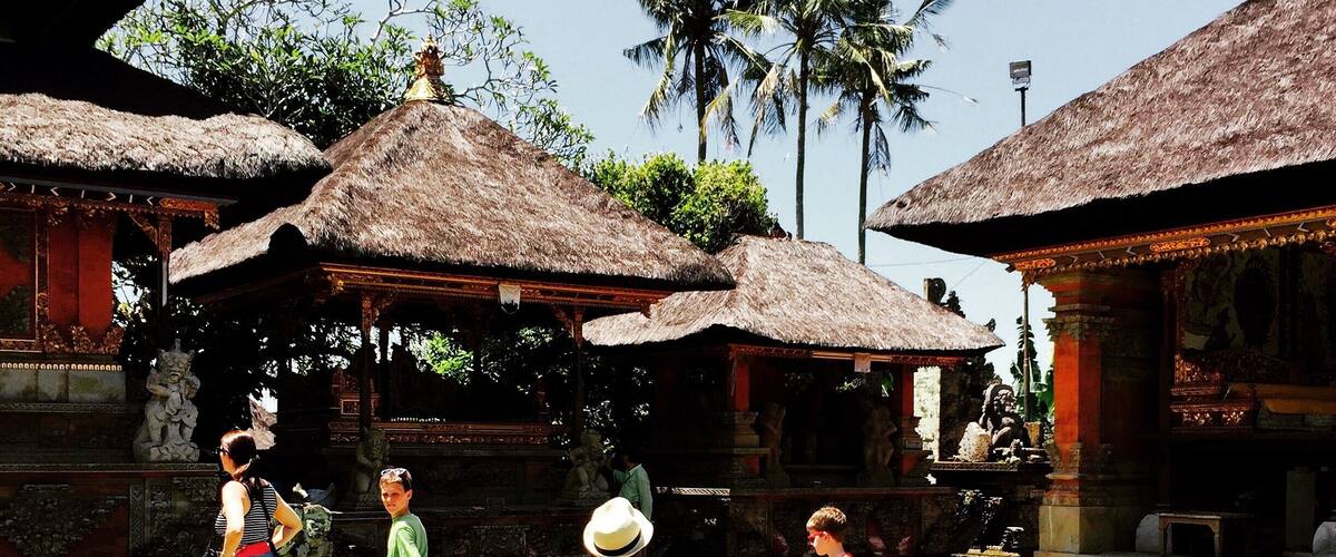 Ancient Indonesian Architecture in all its glory.