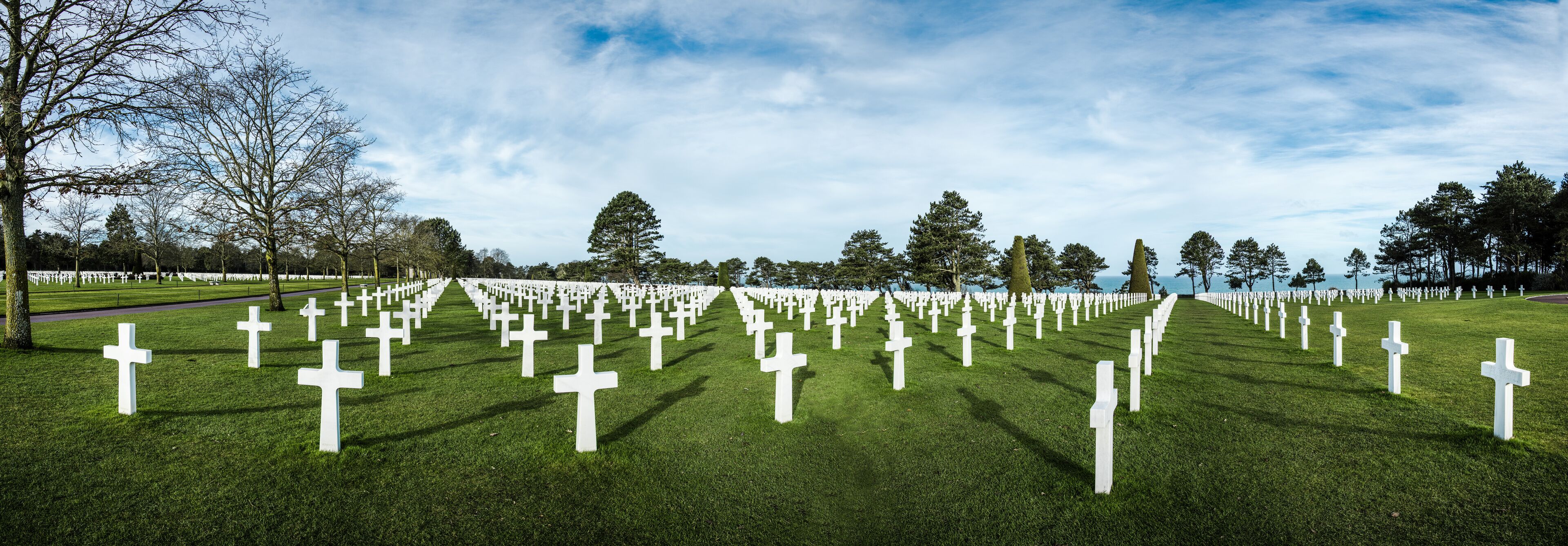 American cemetery in Normandy,France.