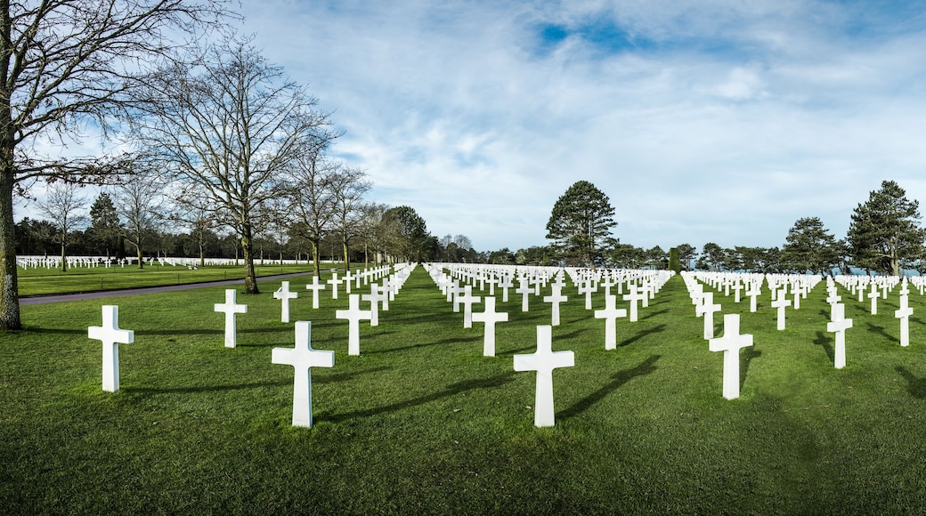 American cemetery in Normandy,France.