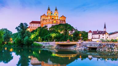 Melk, Austria. Benedictine abbey.