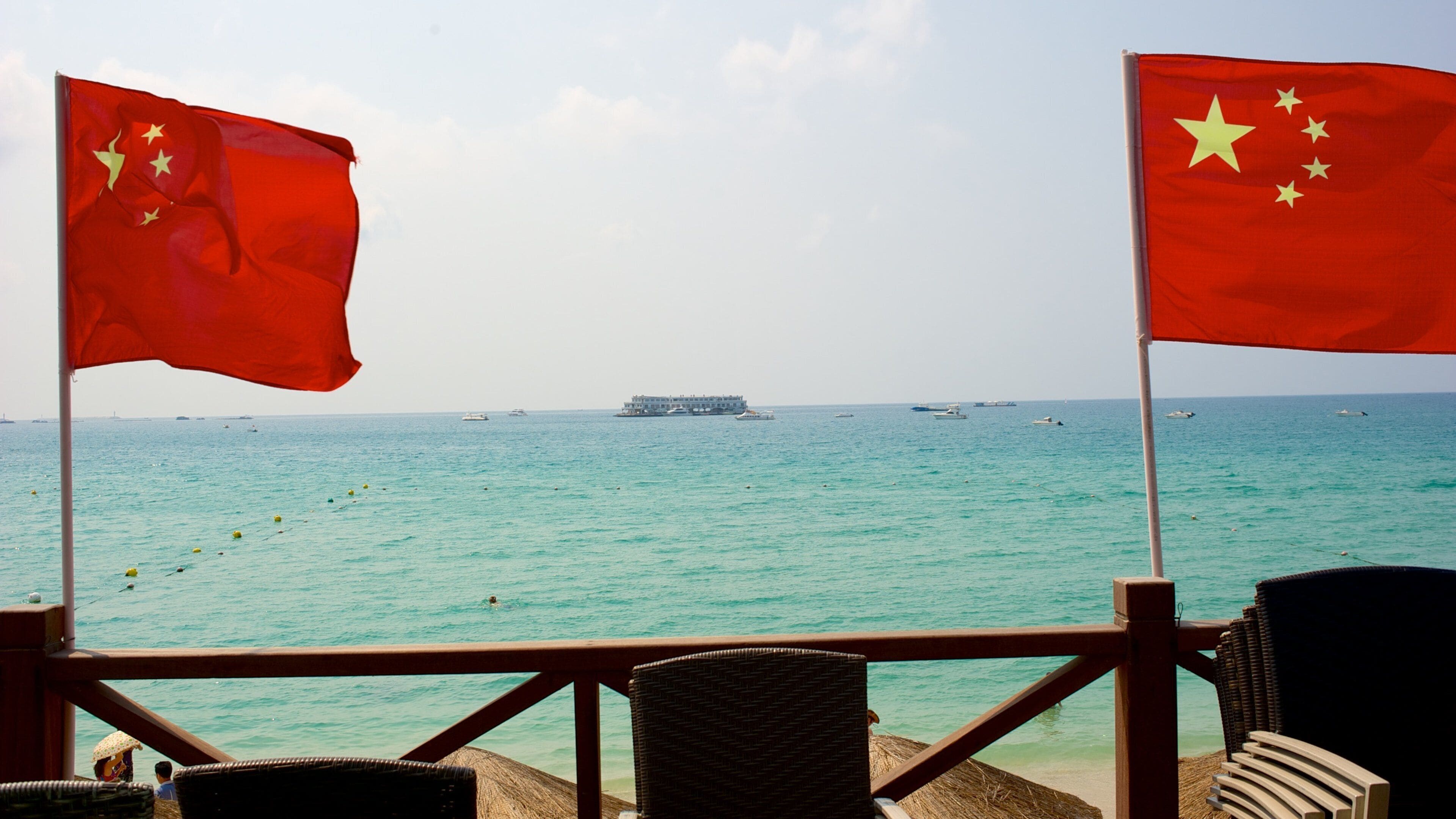 Dadongdai-stranden presenterar kustutsikter