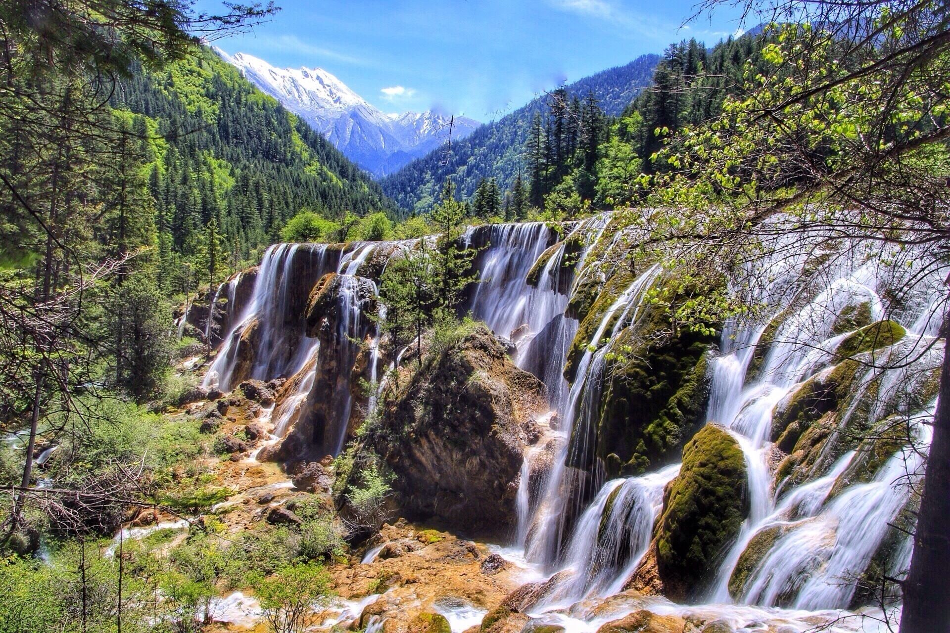 I completely underestimated the natural beauty of China. Jiuzhaigou was my favorite park to visit, with endless cascading falls, snowy peaks, emerald colored lakes, and forest. It is easily accessible with most of the trails consisting of boardwalks. 