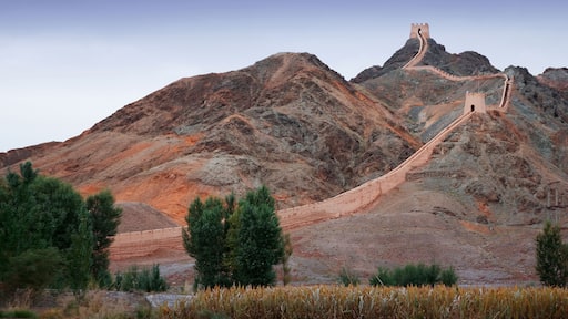 Scenery of Jiayuguan Pass in Gansu, China