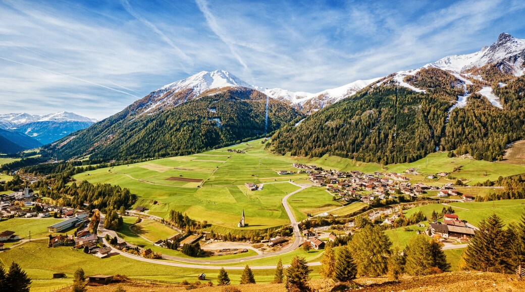 valley in austria near the grossglockner mountain (kals am grossglockner)