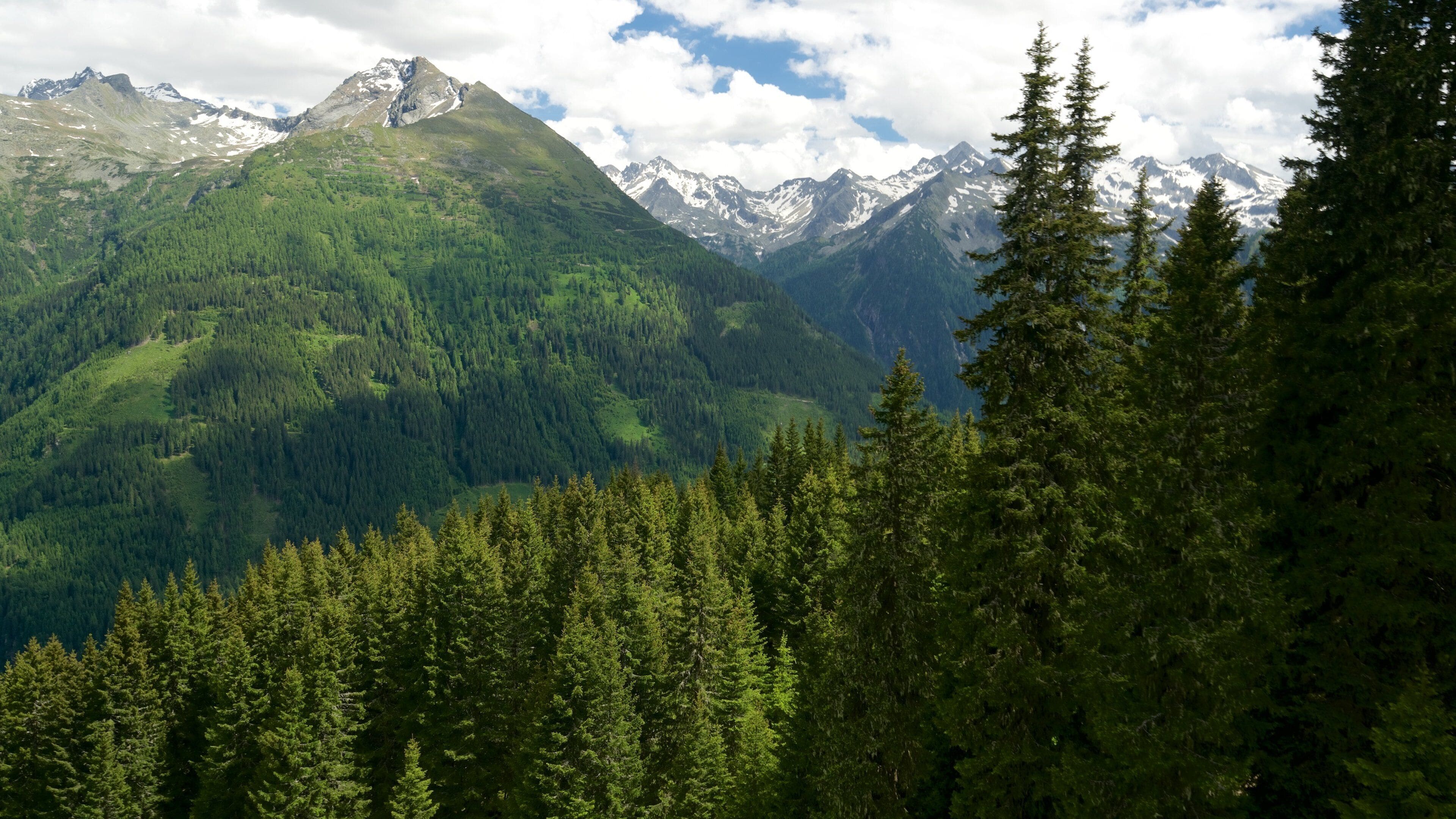 Stubnerkogel Mountain featuring mountains and tranquil scenes