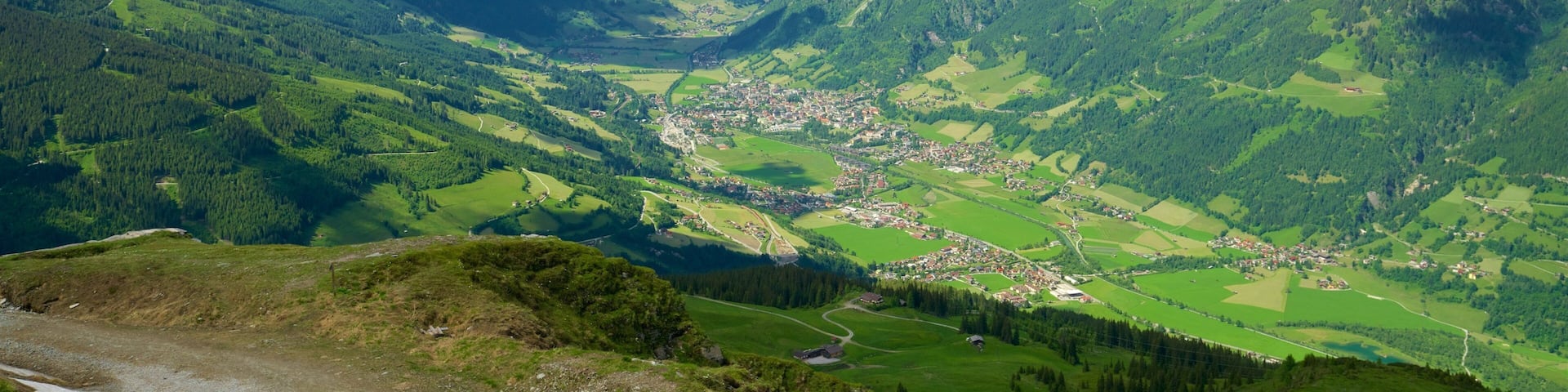 Monte Stubnerkogel mostrando vistas de paisajes y escenas tranquilas