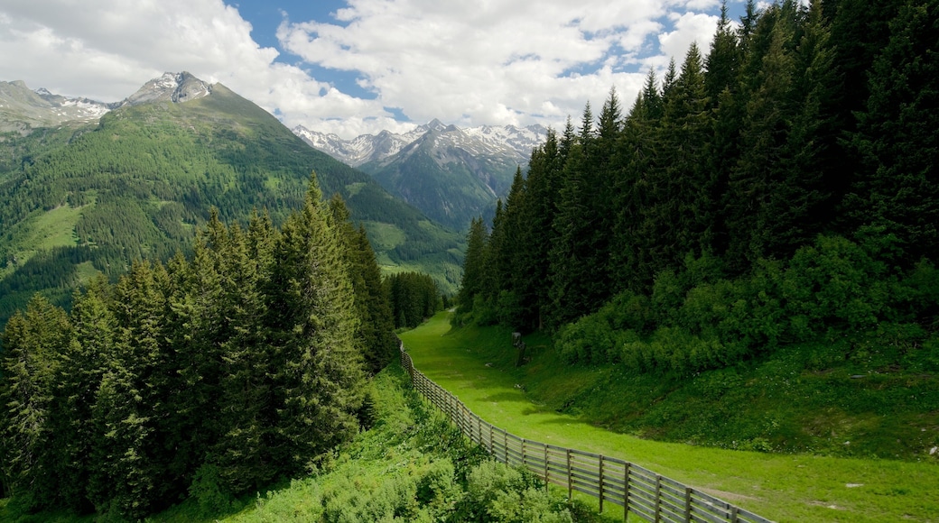 Stubnerkogel som viser fredfyldte omgivelser og bjerge