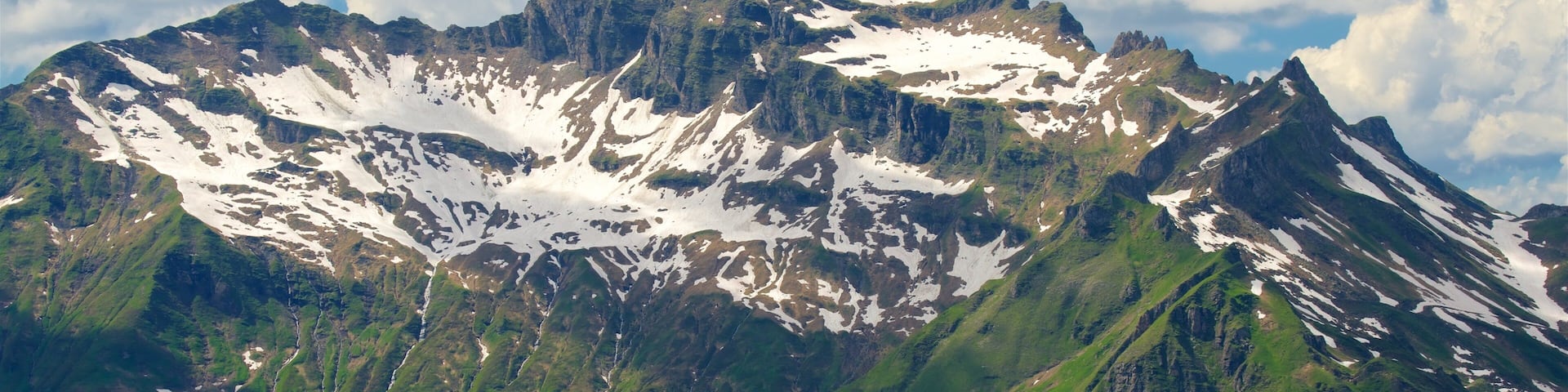 Stubnerkogel mit einem Schnee, Berge und ruhige Szenerie