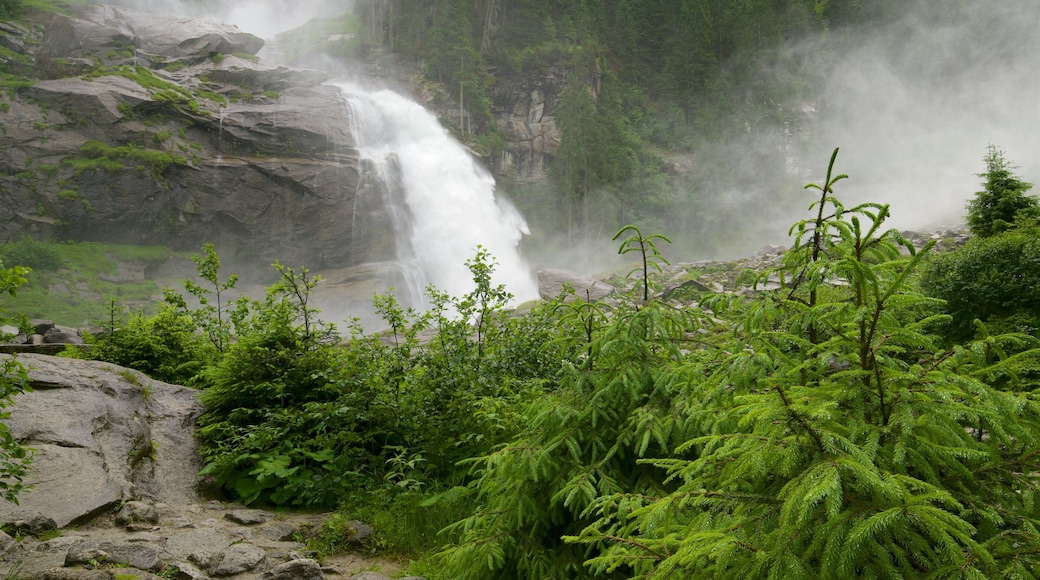 Krimmler Waterfalls which includes a waterfall