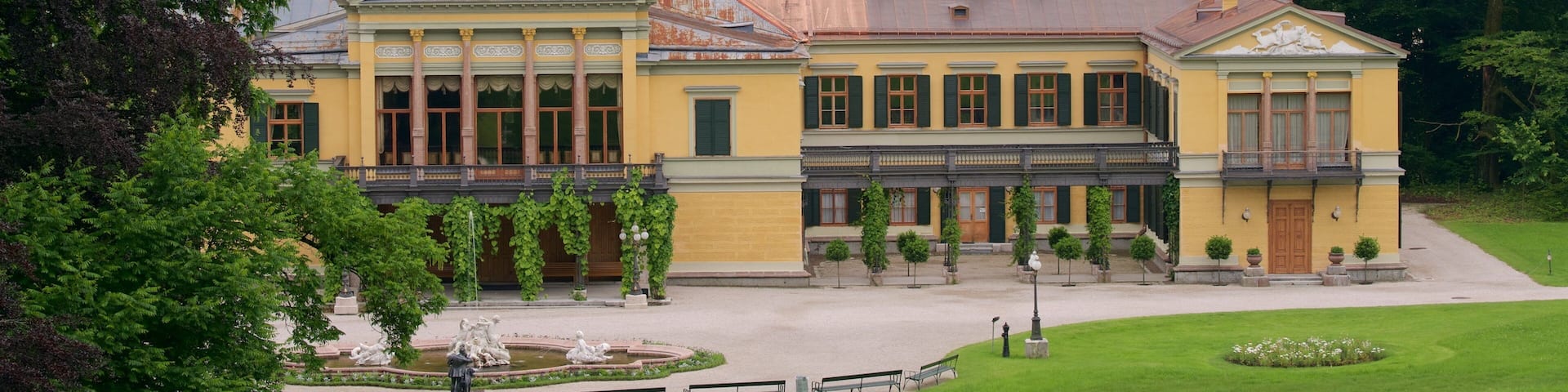 Bad Ischl featuring a park, tranquil scenes and heritage architecture