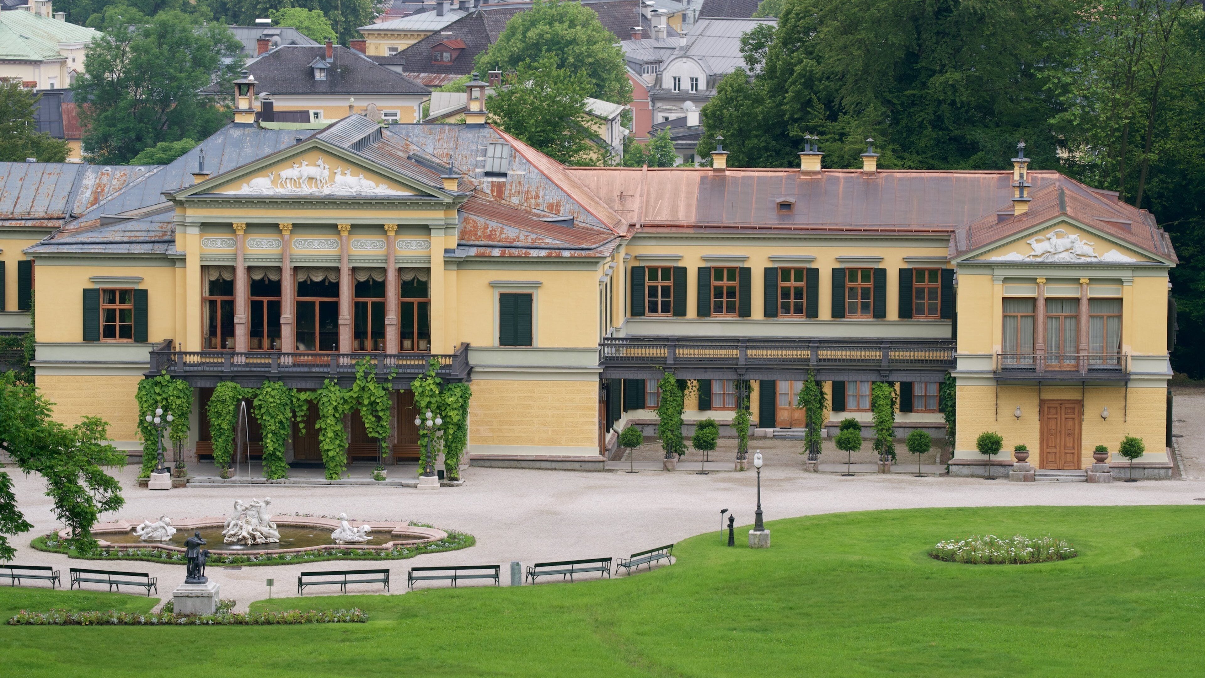 Bad Ischl mettant en vedette patrimoine architectural et jardin
