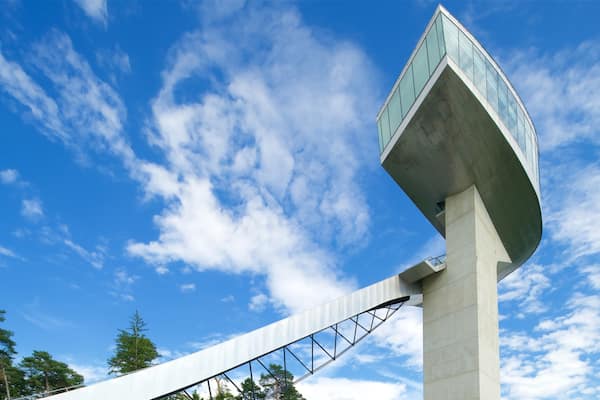 Bergisel Skisprungschanze mit einem moderne Architektur