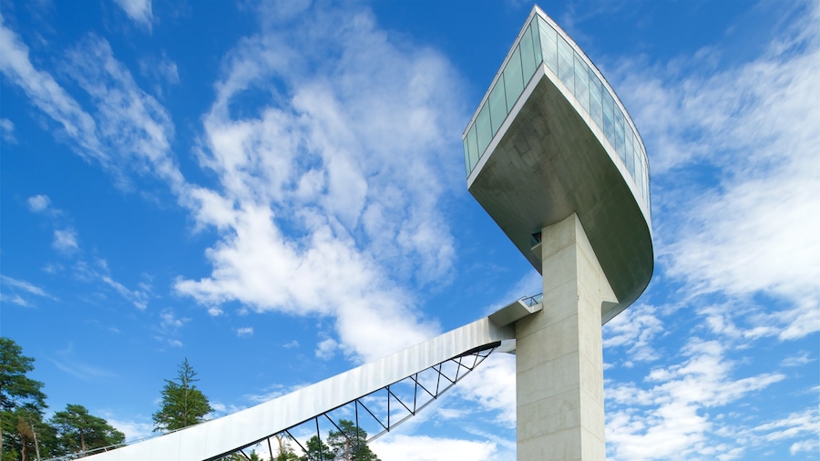 Bergisel Ski Jump which includes modern architecture