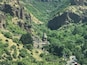 Geghard (Armenian: meaning "spear") is a medieval monastery in the Kotayk province of Armenia, being partially carved out of the adjacent mountain, surrounded by cliffs. It is listed as a UNESCO World Heritage Site.