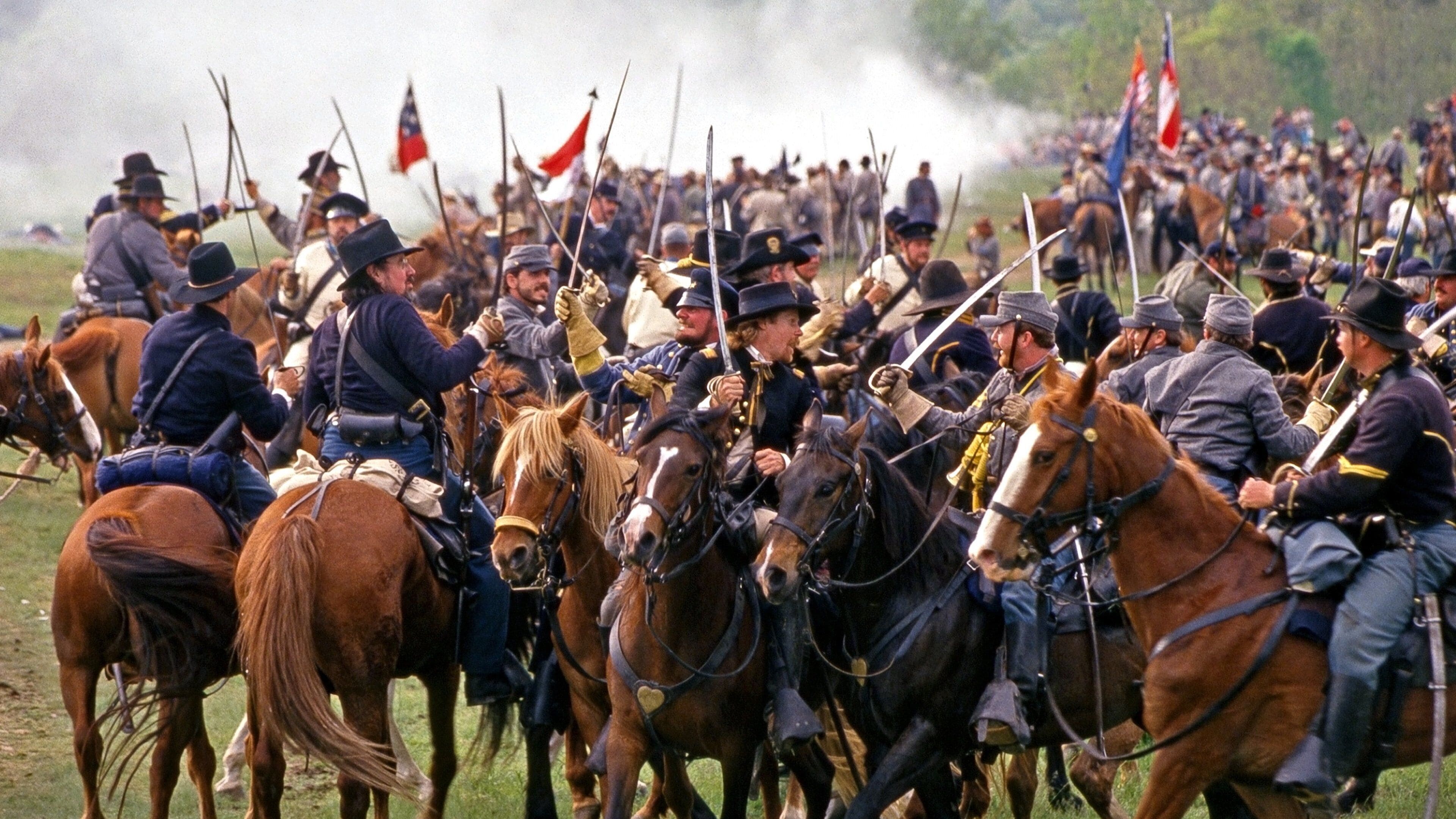 Pea Ridge National Military Park which includes military items, horseriding and performance art