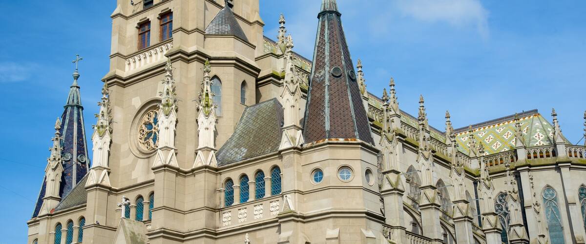 Catedral de los Santos Pedro y Cecilia mit einem Kirche oder Kathedrale und historische Architektur