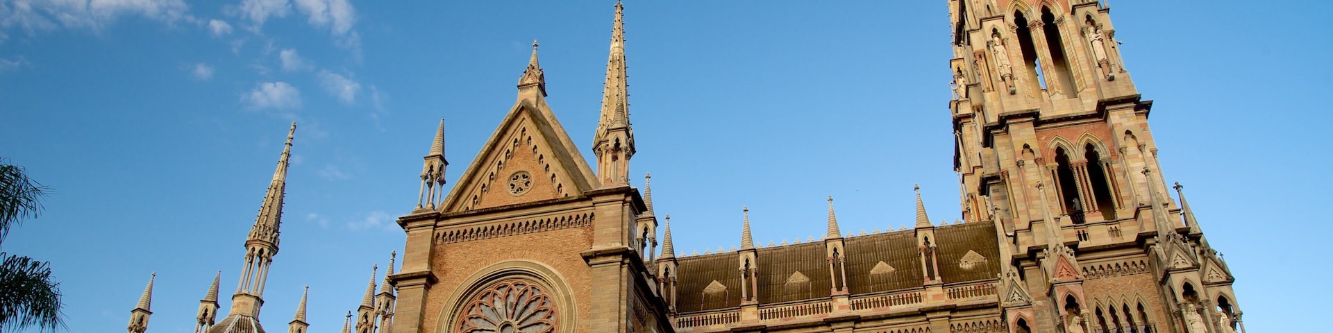 Sagrado Corazon Church which includes a church or cathedral, religious elements and heritage architecture