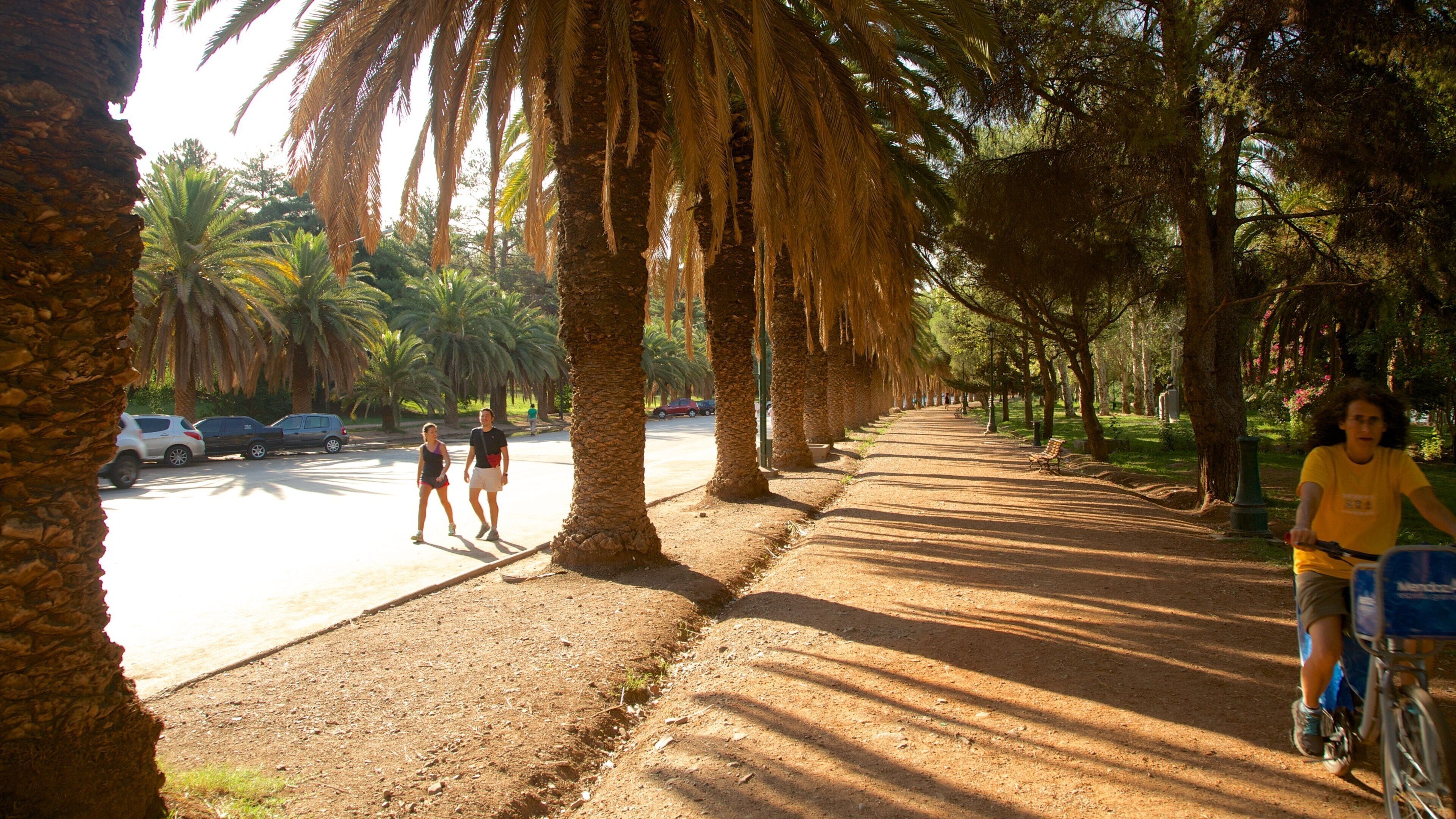 General San Martin Park which includes cycling