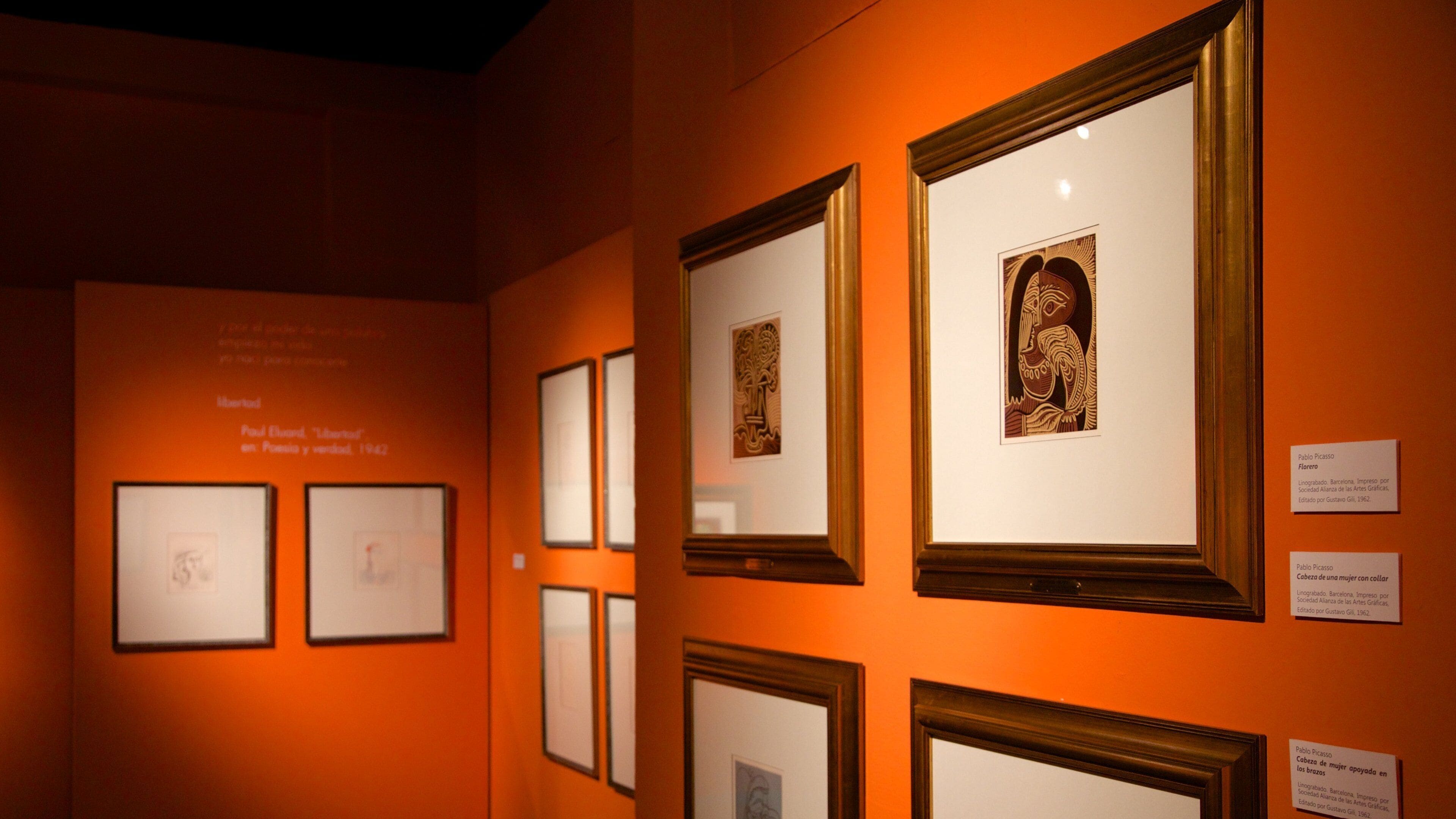 Museo de Arte Moderno que inclui vistas internas e arte