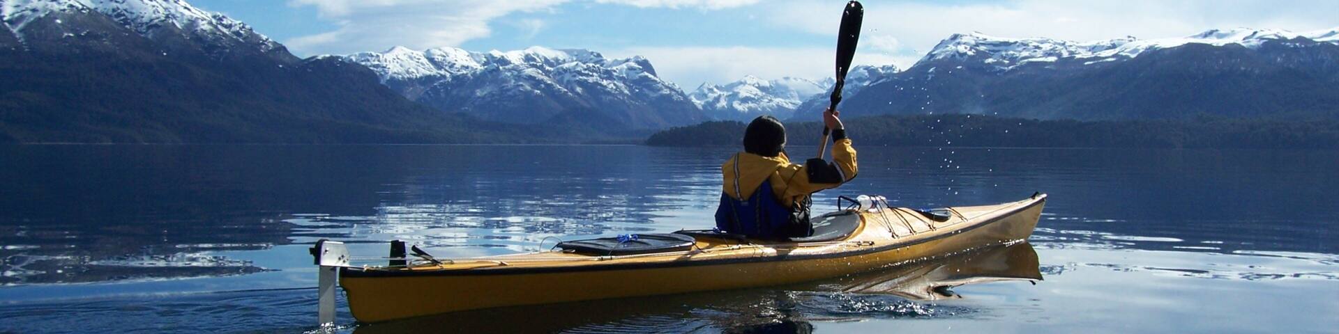Nahuel Huapi National Park which includes landscape views, mountains and a lake or waterhole