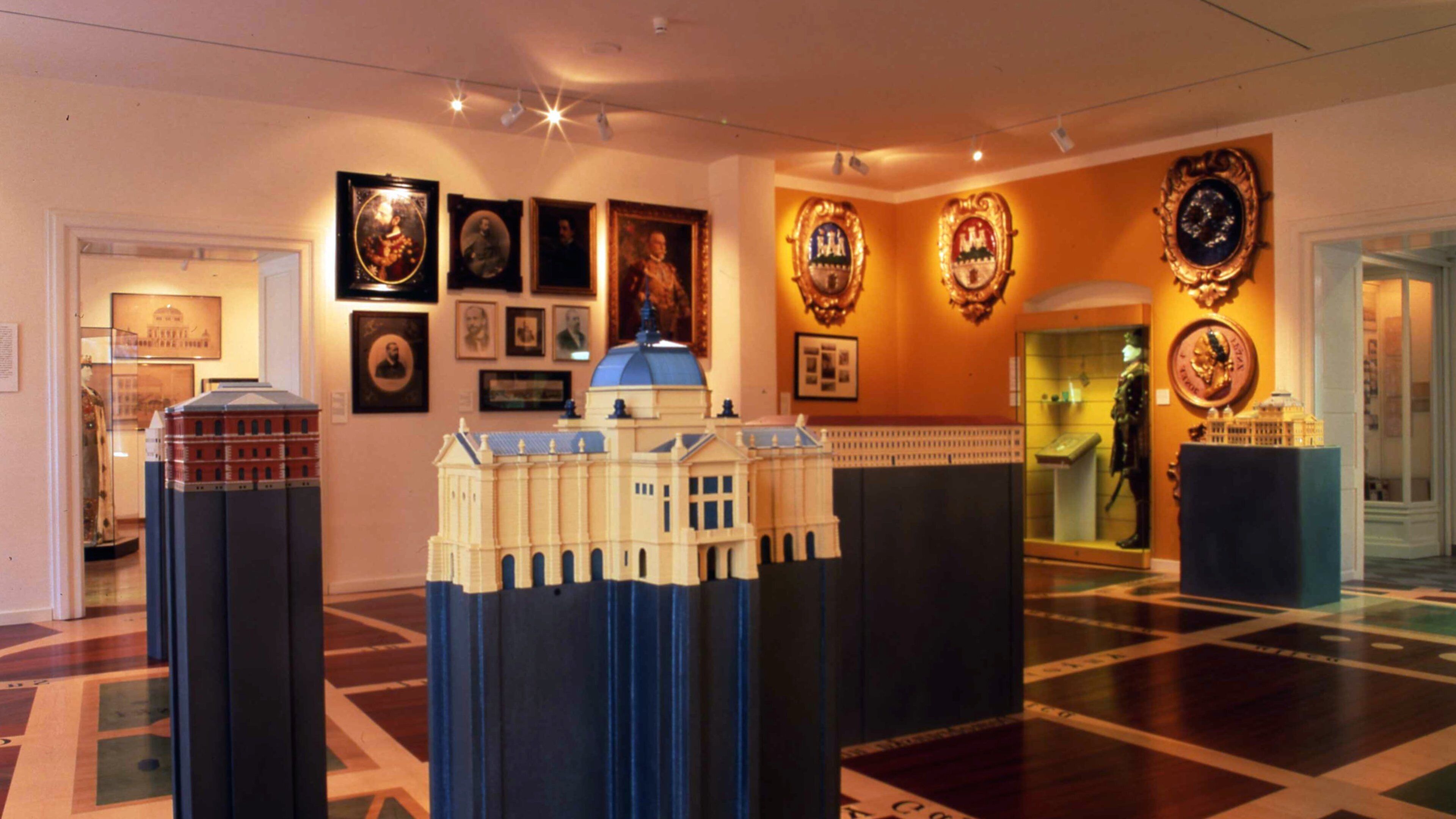 Zagreb City Museum which includes interior views