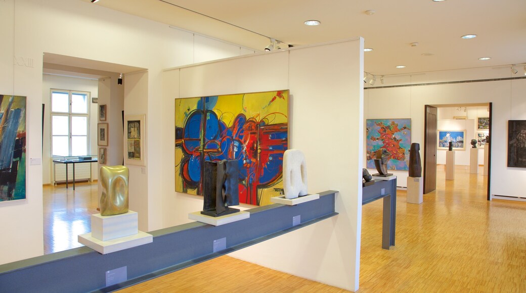Modern Gallery showing art
