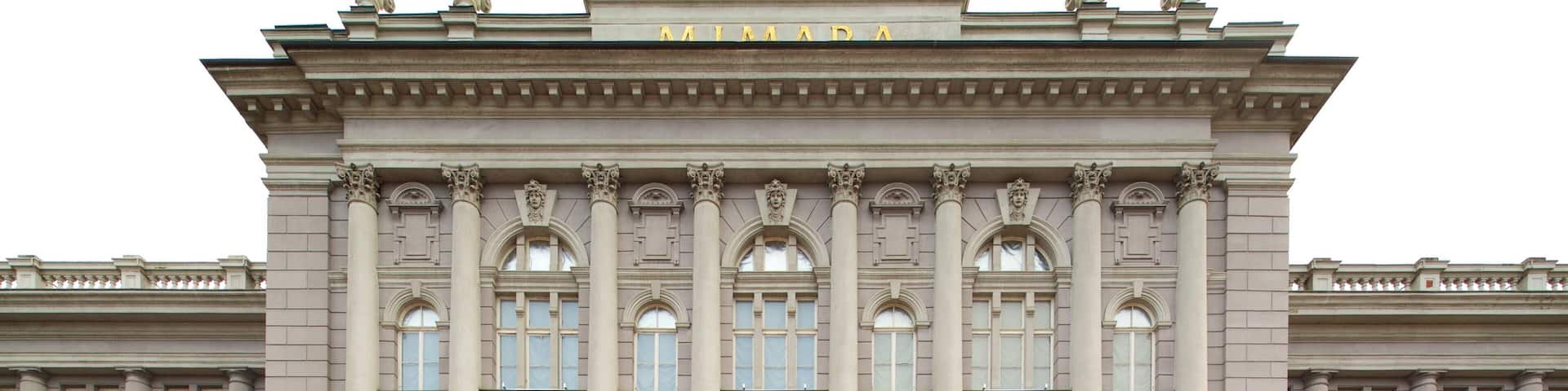 Mimara Museum which includes heritage architecture