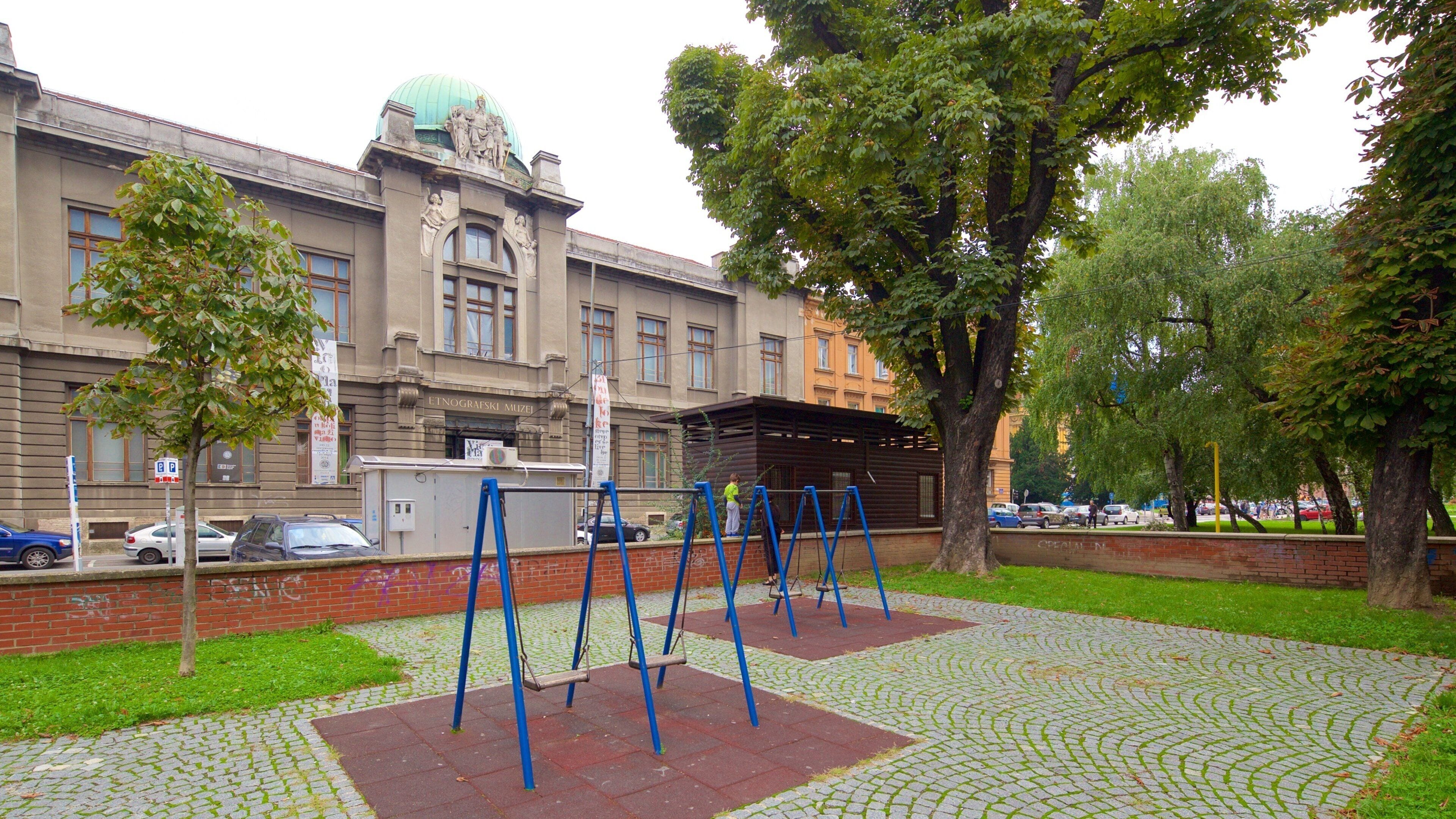 Ethnographic Museum showing a playground