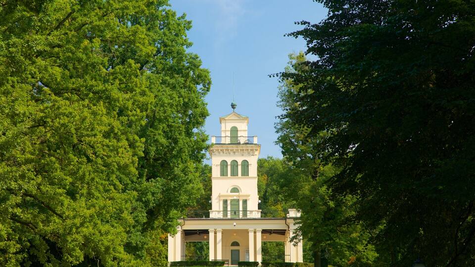 Parque Maksimir mostrando um parque e arquitetura de patrimônio